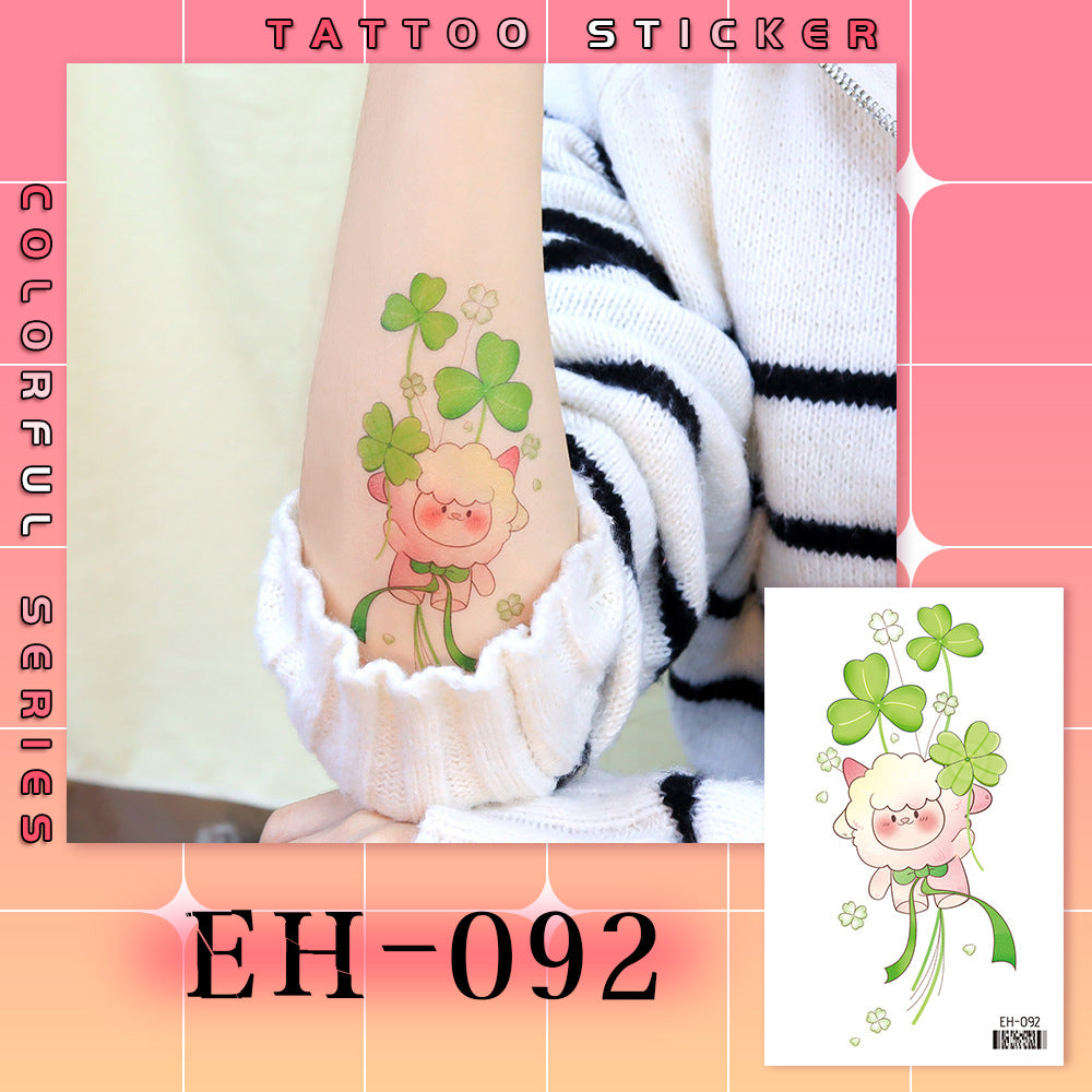 DaLin Colorful Temporary Tattoos Stickers for Shoulder Arm