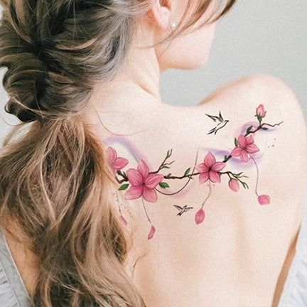 Back Tattoo Sticker