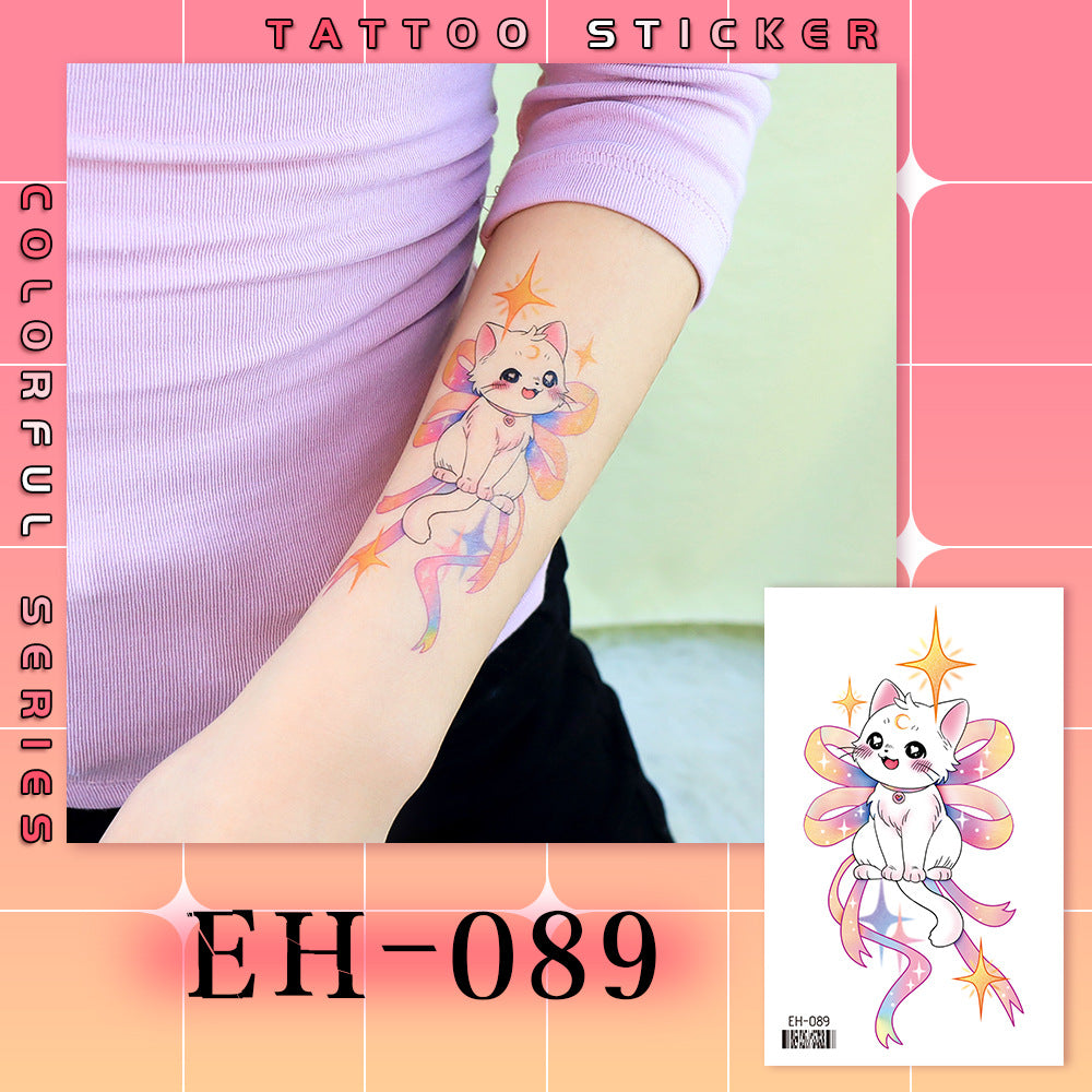DaLin Colorful Temporary Tattoos Stickers for Shoulder Arm