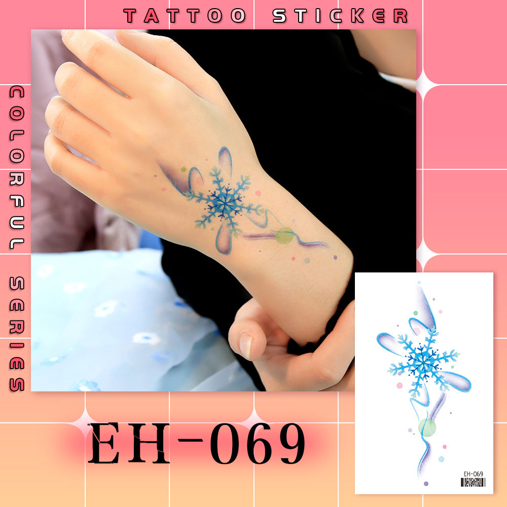 DaLin Colorful Temporary Tattoos Stickers for Shoulder Arm