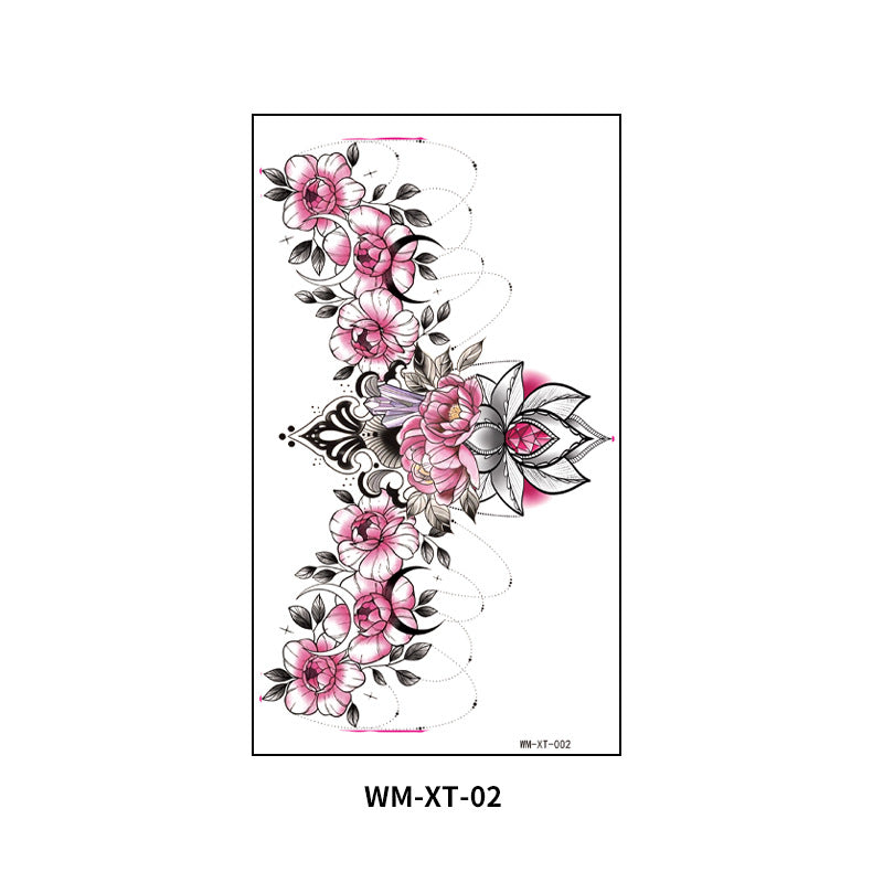 DaLin Temporary Tattoos for Women Chest