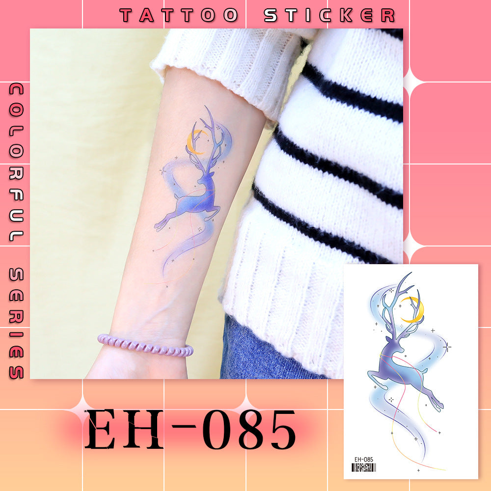 DaLin Colorful Temporary Tattoos Stickers for Shoulder Arm