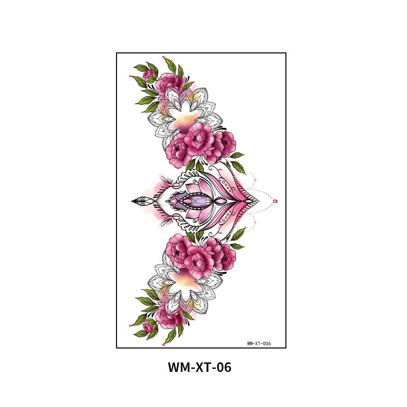 DaLin Temporary Tattoos for Women Chest